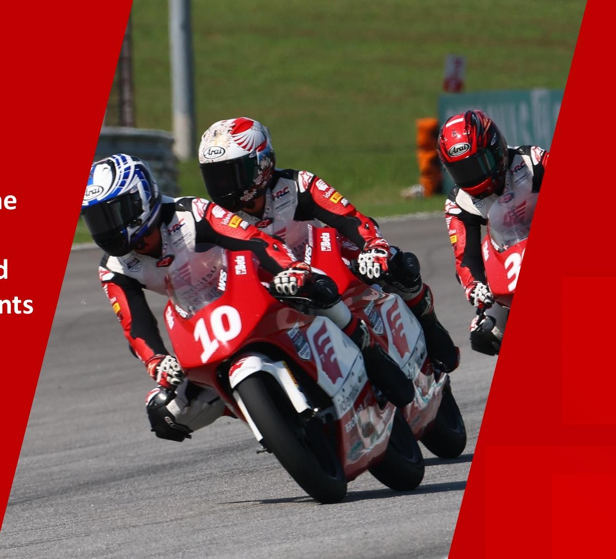 Asia Talent Cup en pista